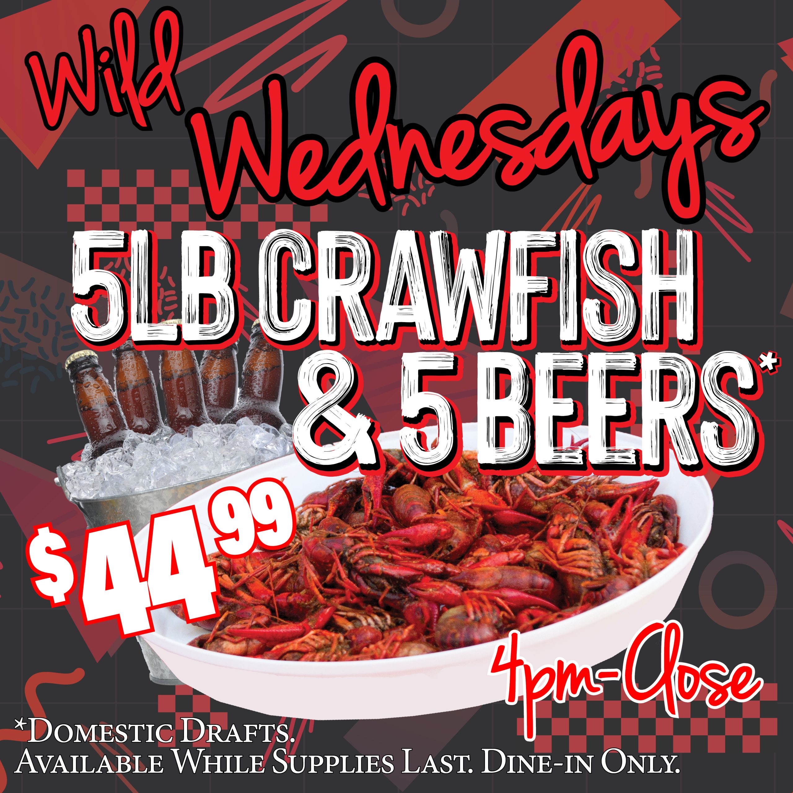Dodie's Cajun Rockwall Greenville Crawfish Specials