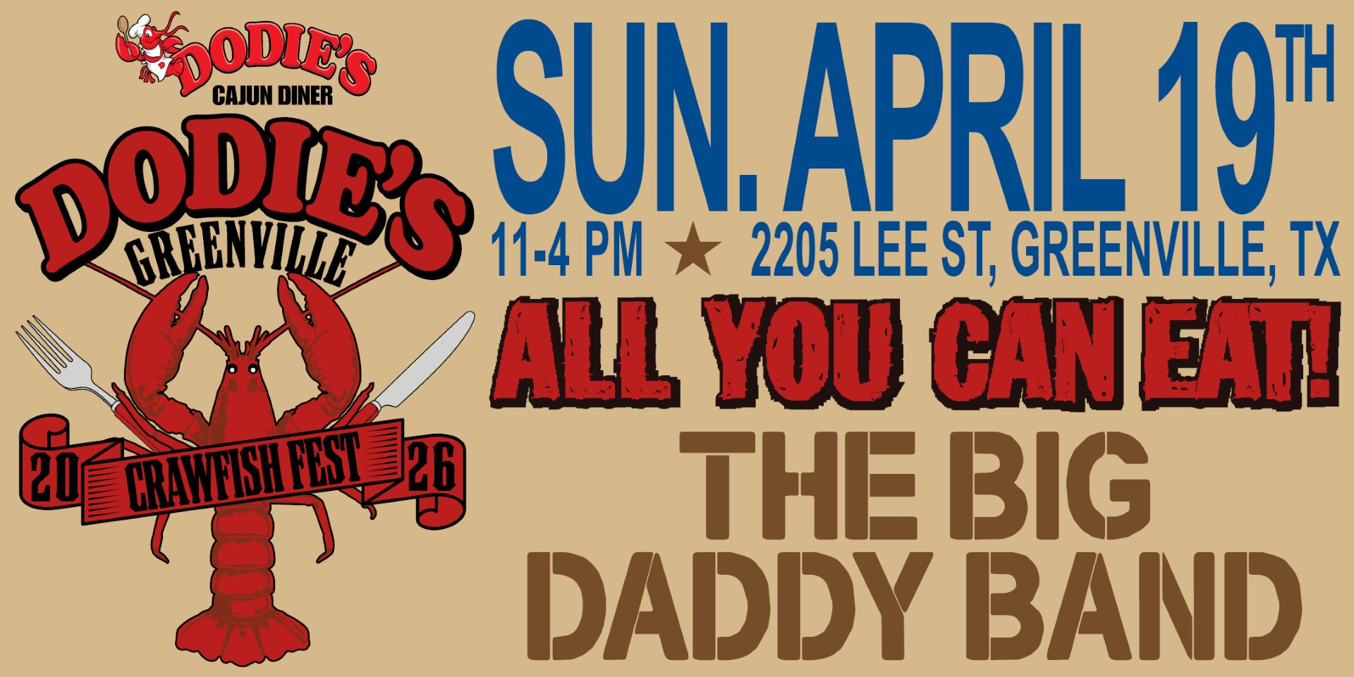 Dodie's Greenville Crawfish Fest The Best Crawfish in Greenville TX Restaurant Crawfish Boil Near Me Cajun